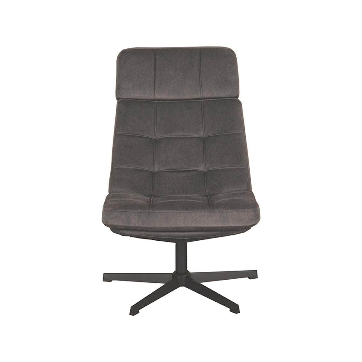 Relaxfauteuil Alvar - Antraciet - Cosmo