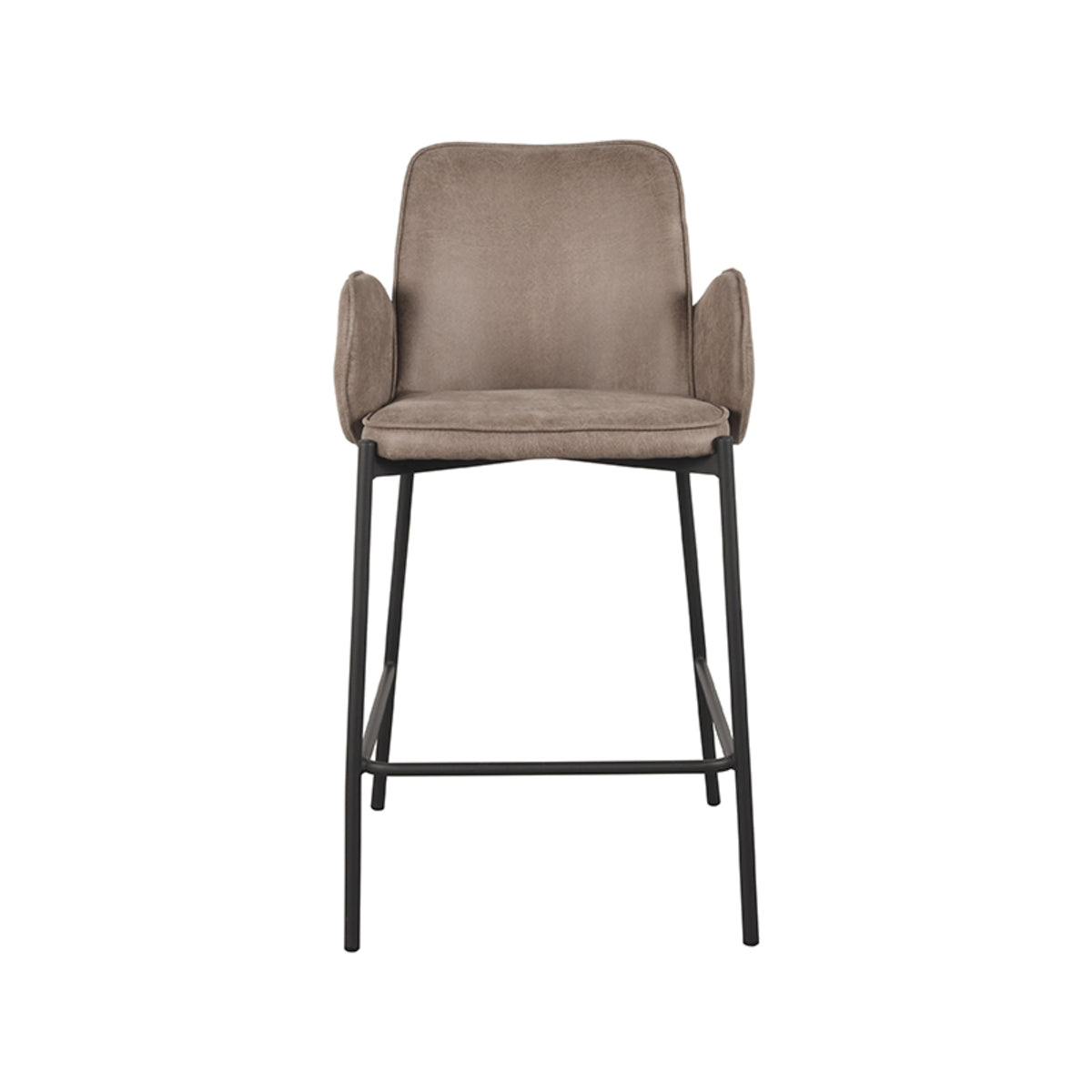 Barkruk Joni - Taupe - Microfiber