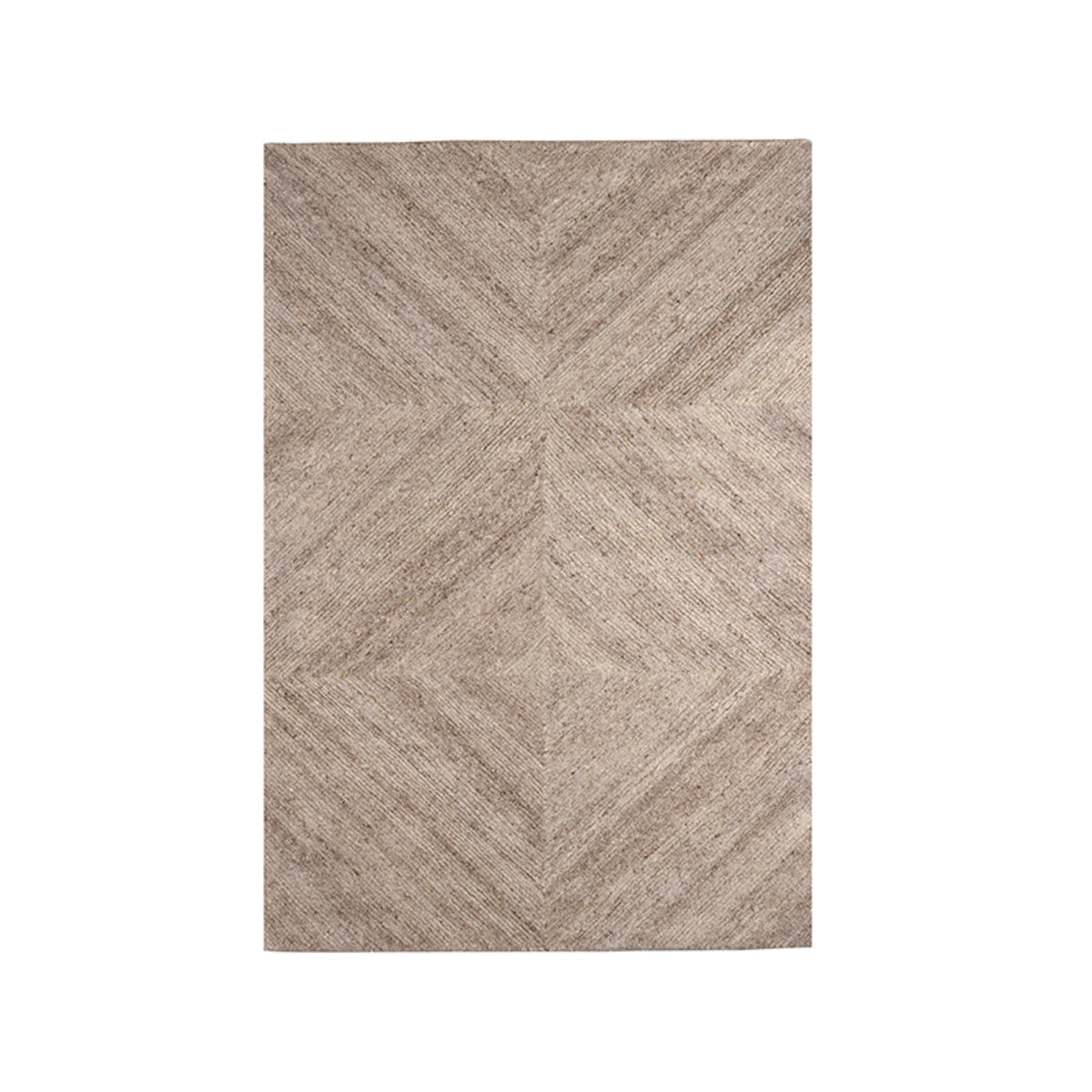 LABEL51 Vloerkleden Blendy - Taupe - Wol