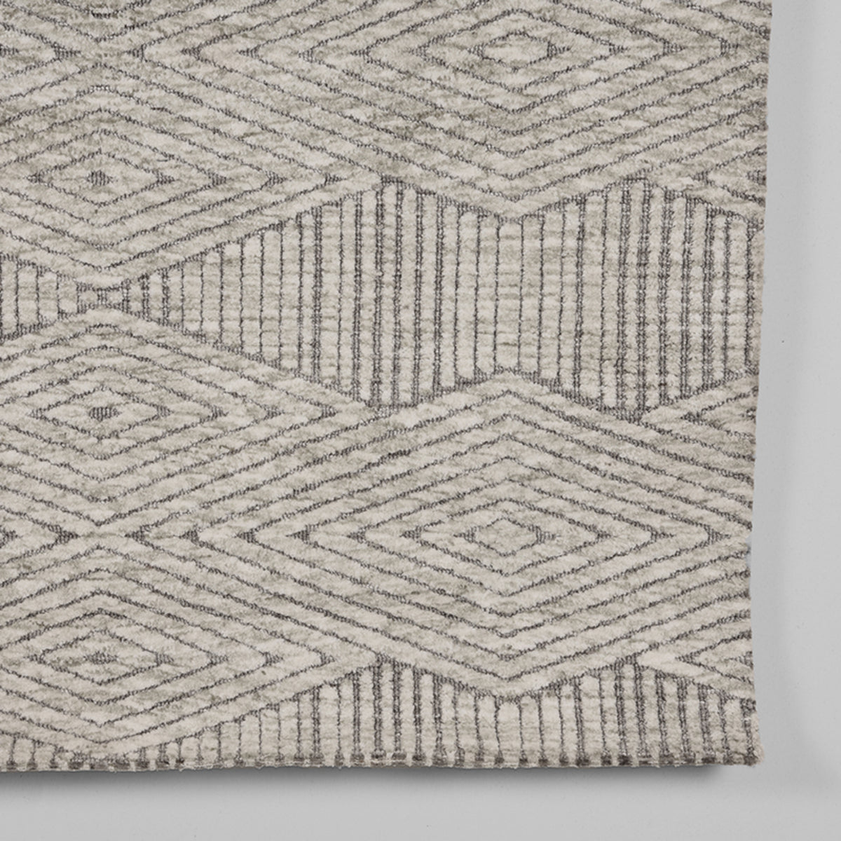 LABEL51 Vloerkleden Cosy - Grijs - Synthetisch