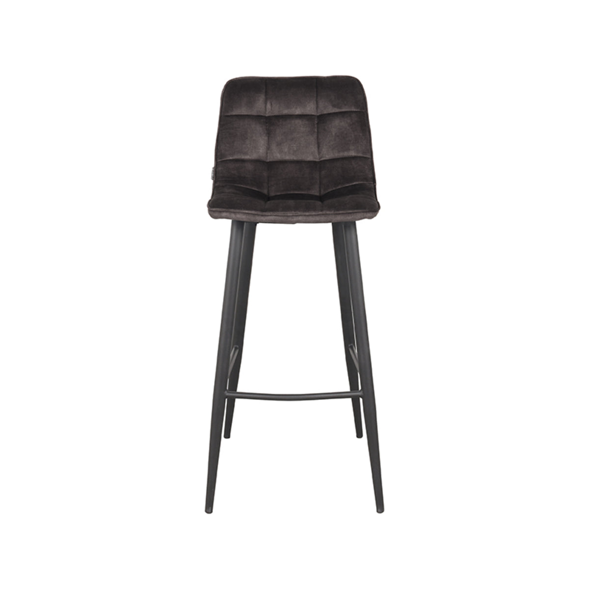 Barkruk Jelt - Antraciet - Velours