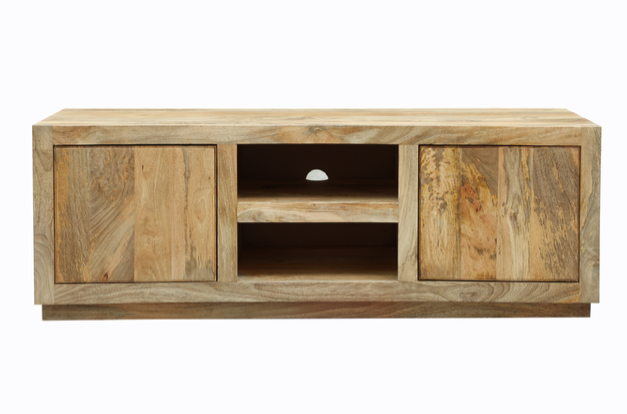 Tv-meubel Cannes – 145 cm – Naturel – Mangohout