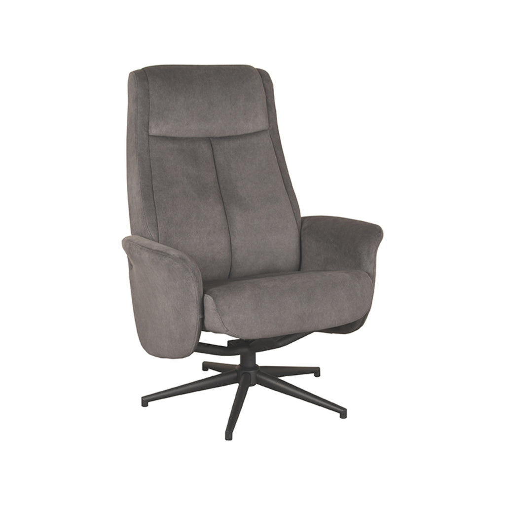 Relaxfauteuil Bergen - Cosmo - Antraciet