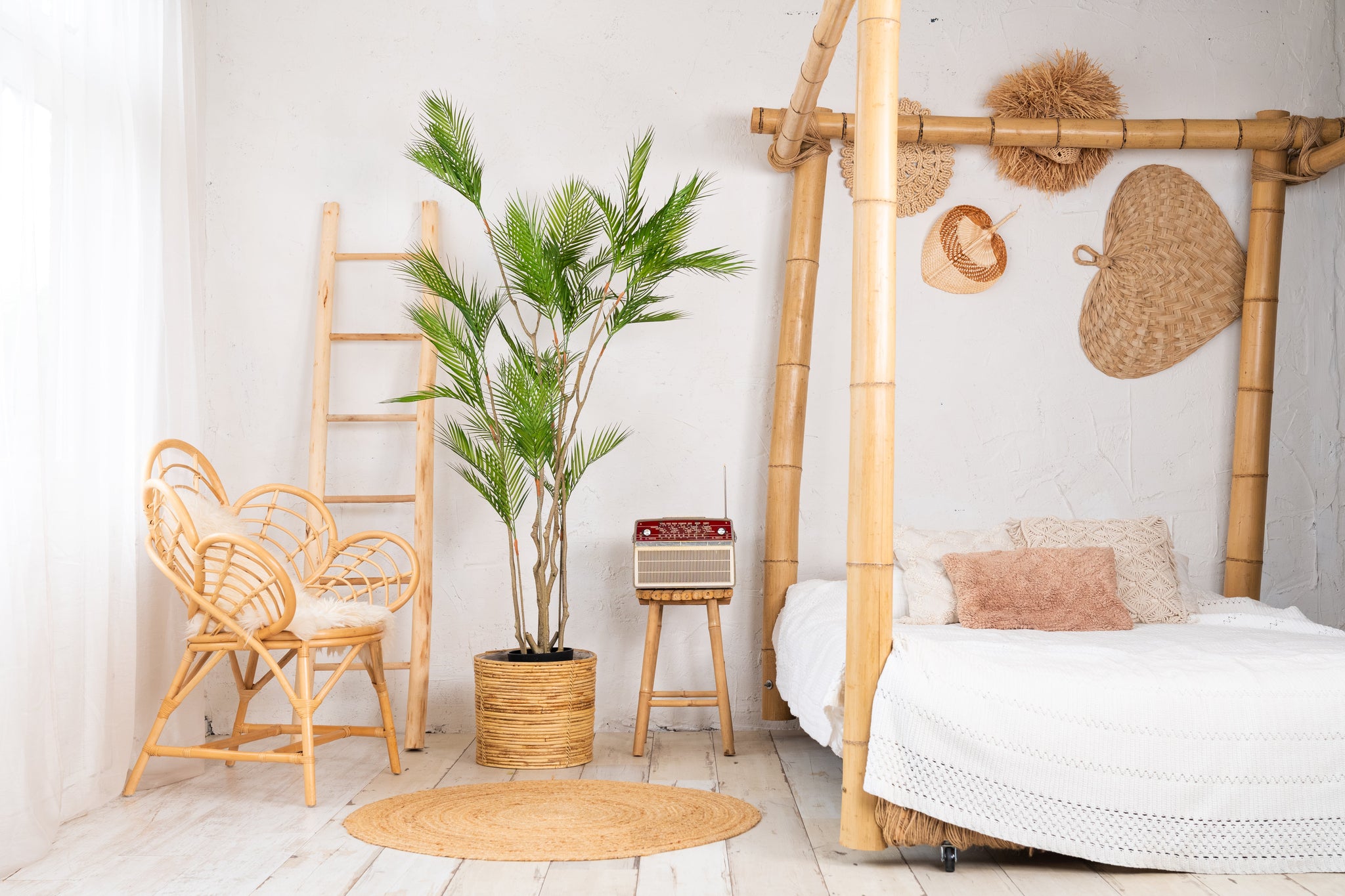 Tropische Areca palm kunstplant 180 cm