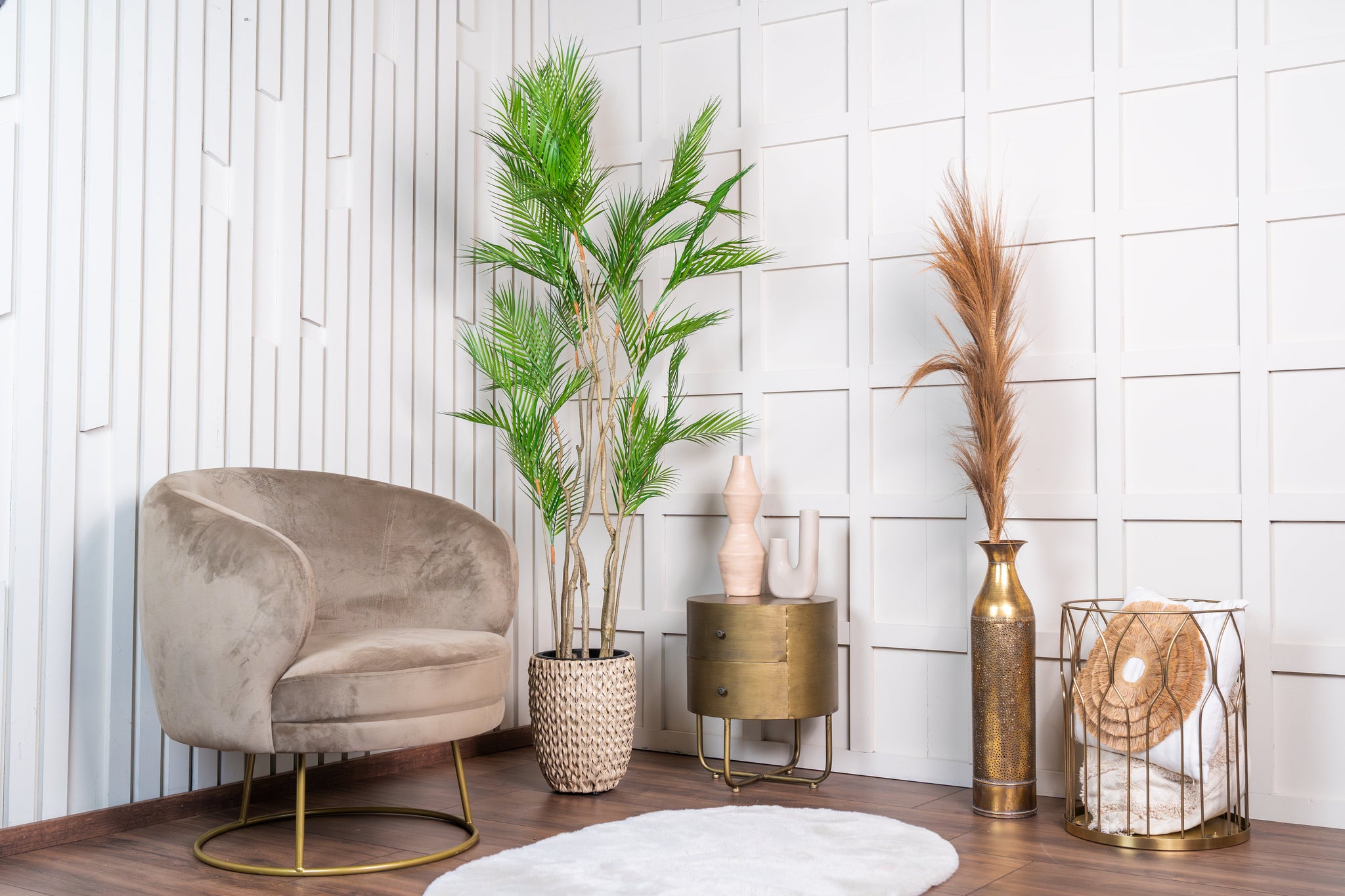 Tropische Areca palm kunstplant 180 cm