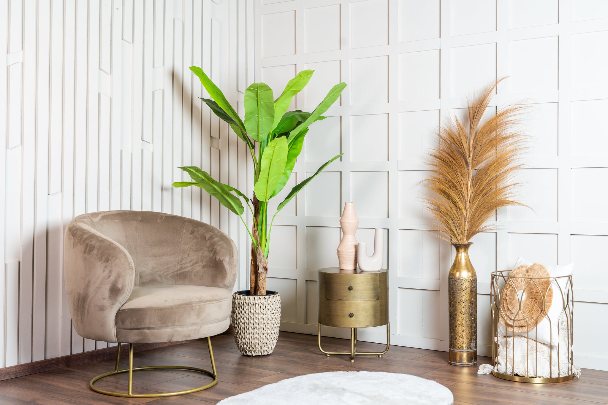 Bananenplant kunstplant 160 cm