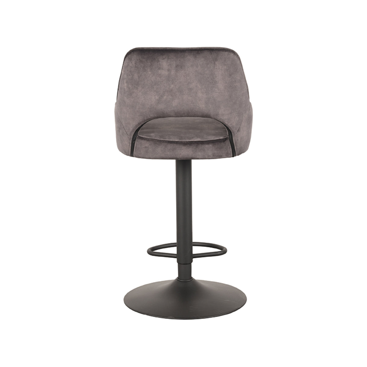 Barkruk Fer - Antraciet - Velours