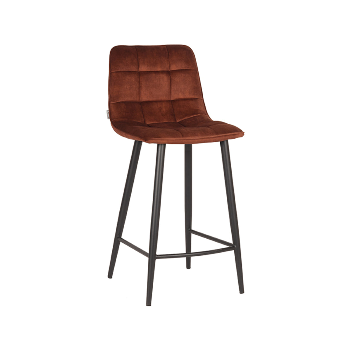 Barkruk Jelt - Rust - Velours