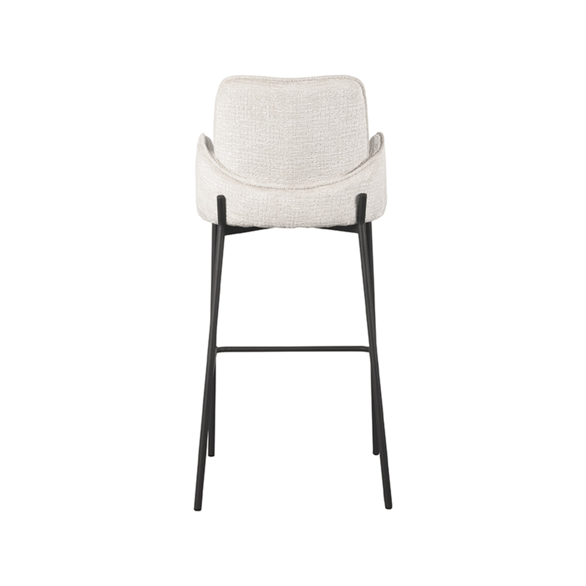 Barkruk Joni - Beige - Fluweel