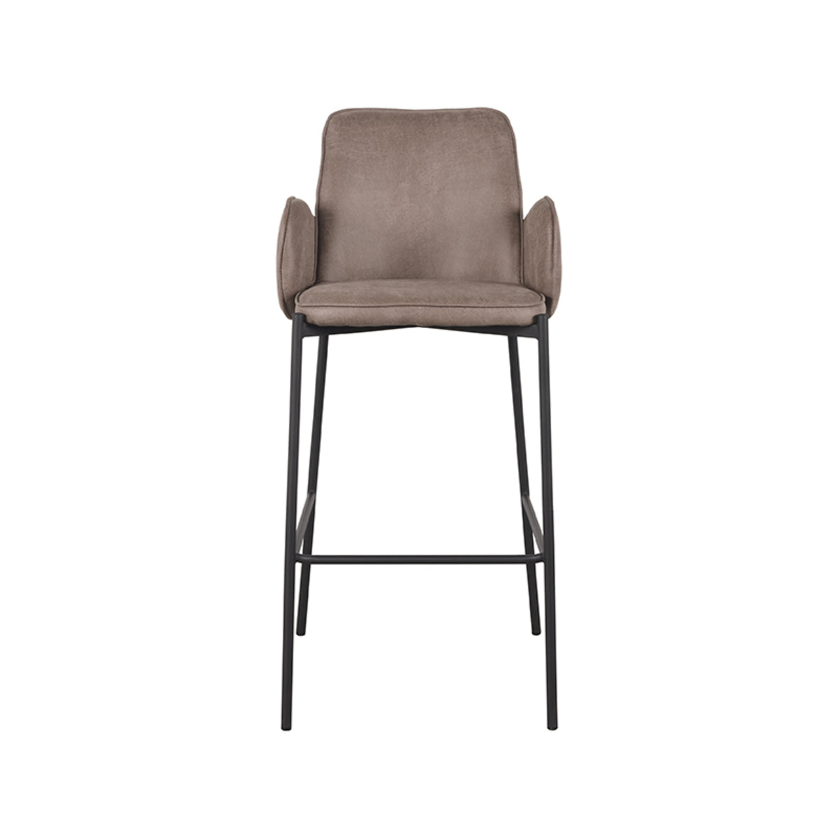 Barkruk Joni - Taupe - Microfiber
