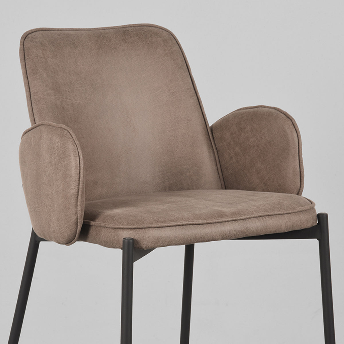 Barkruk Joni - Taupe - Microfiber