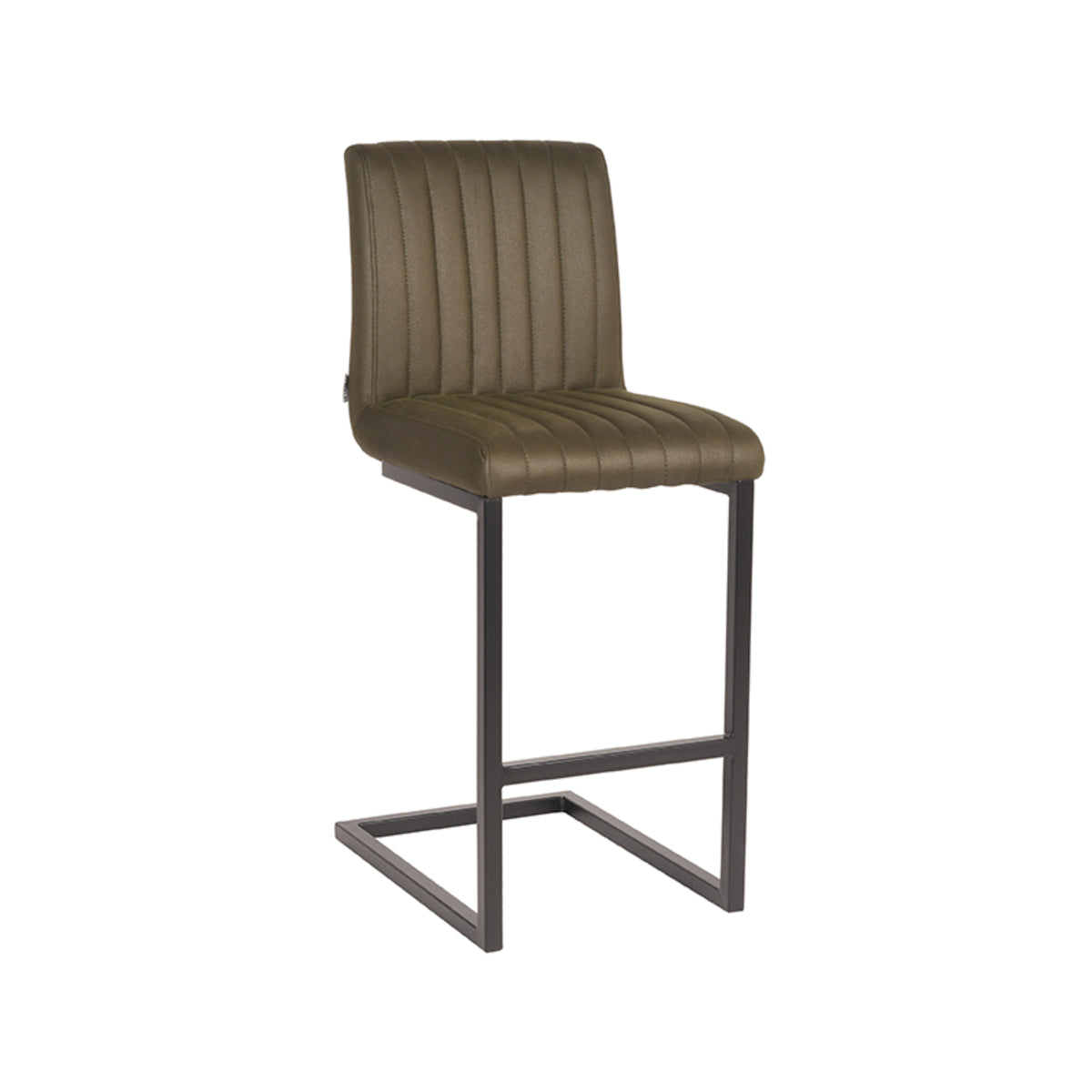 Barkruk Milo - Army green - Microfiber