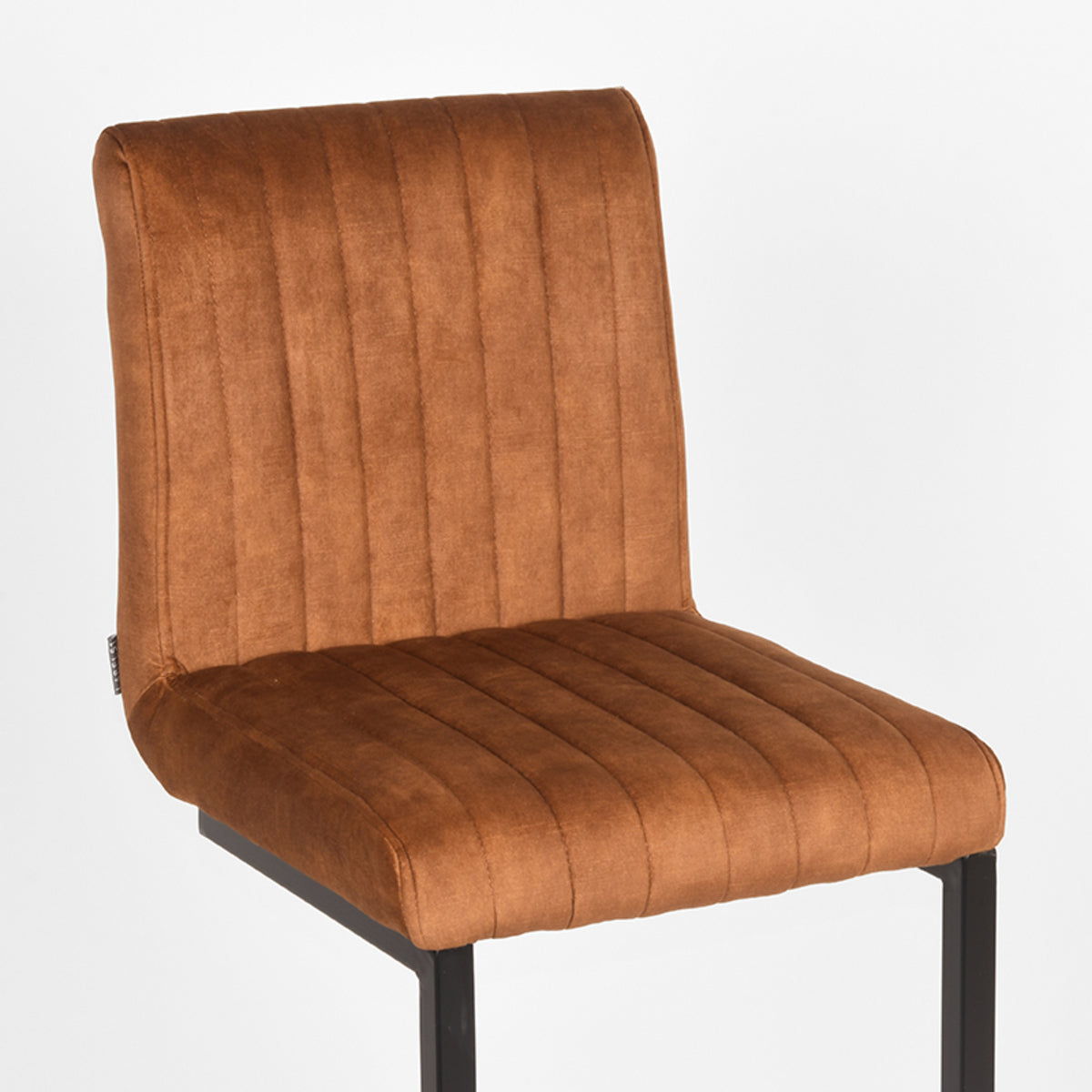 Barkruk Milo - Oker - Velours