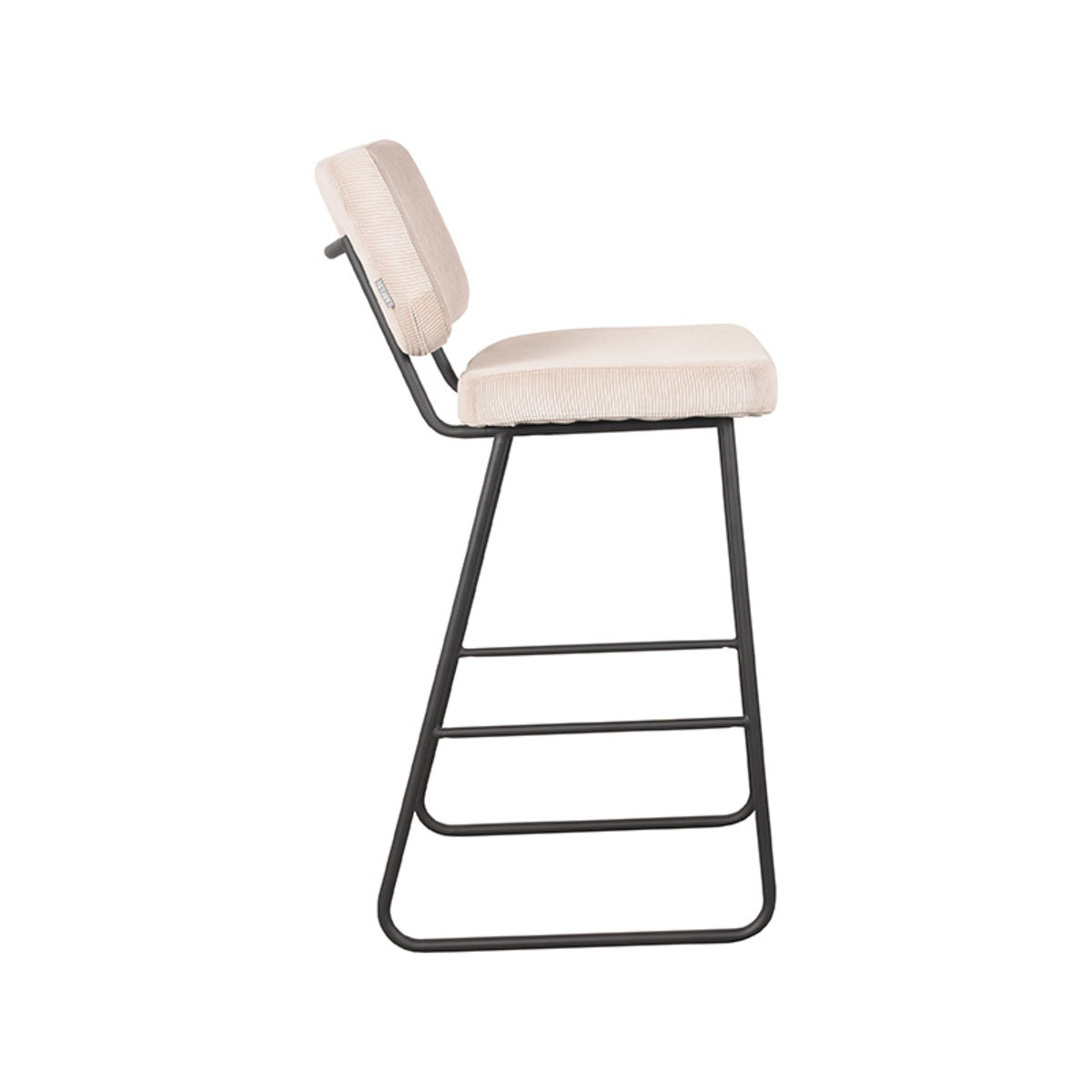 Barkruk Noah - Naturel - Ribcord