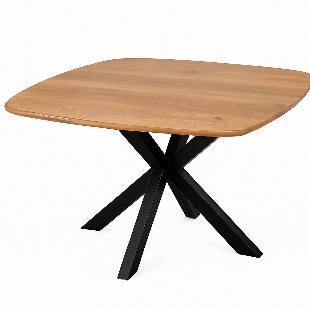 Eettafel Deens Rond – 110 cm – Naturel – Mangohout