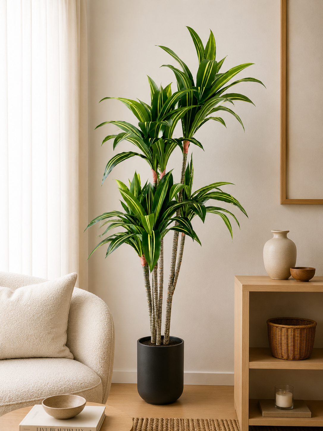 Kunstplant Dracaena Fragnans 150cm