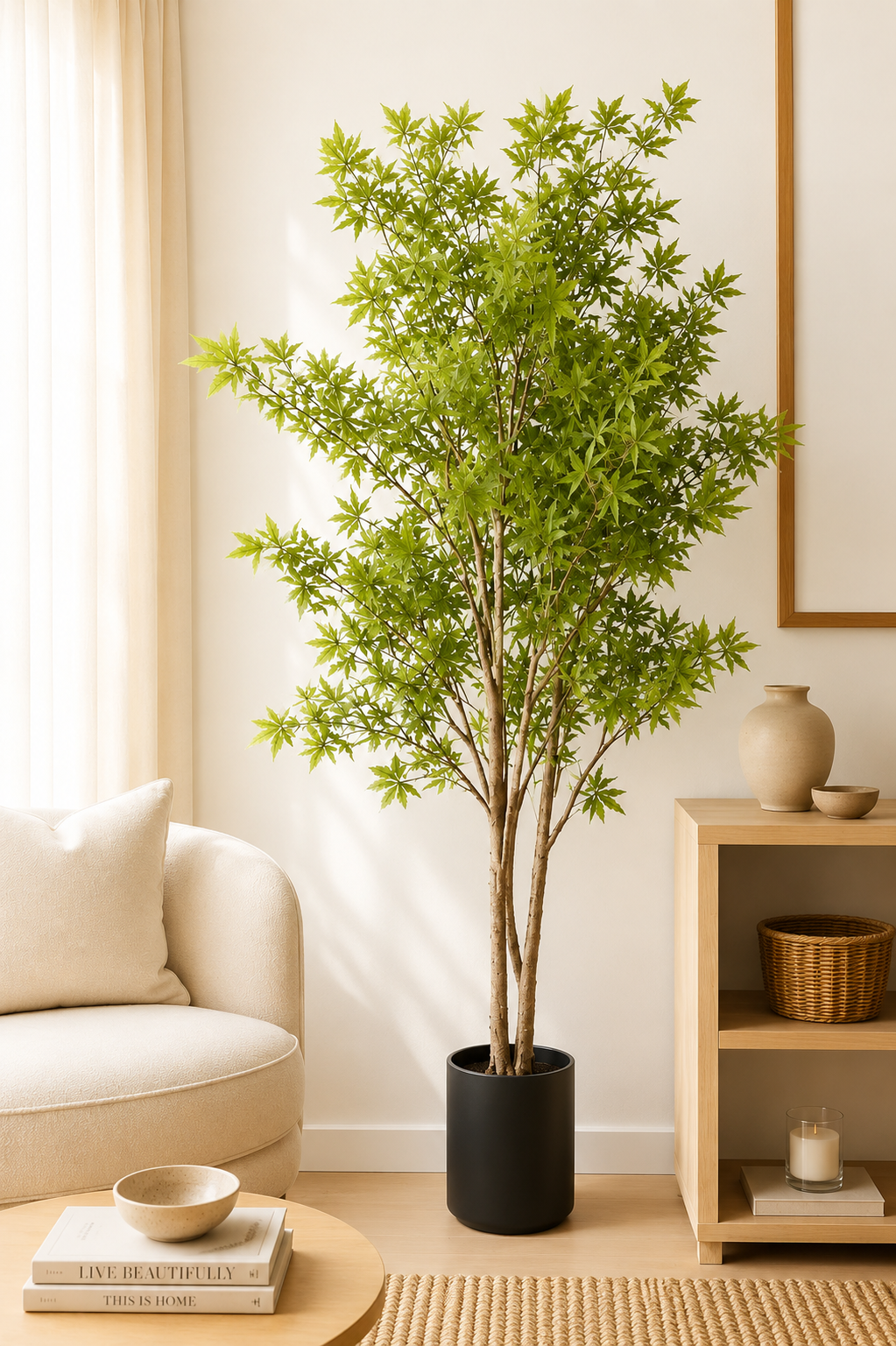 Kunstplant groene Esdoorn 180cm