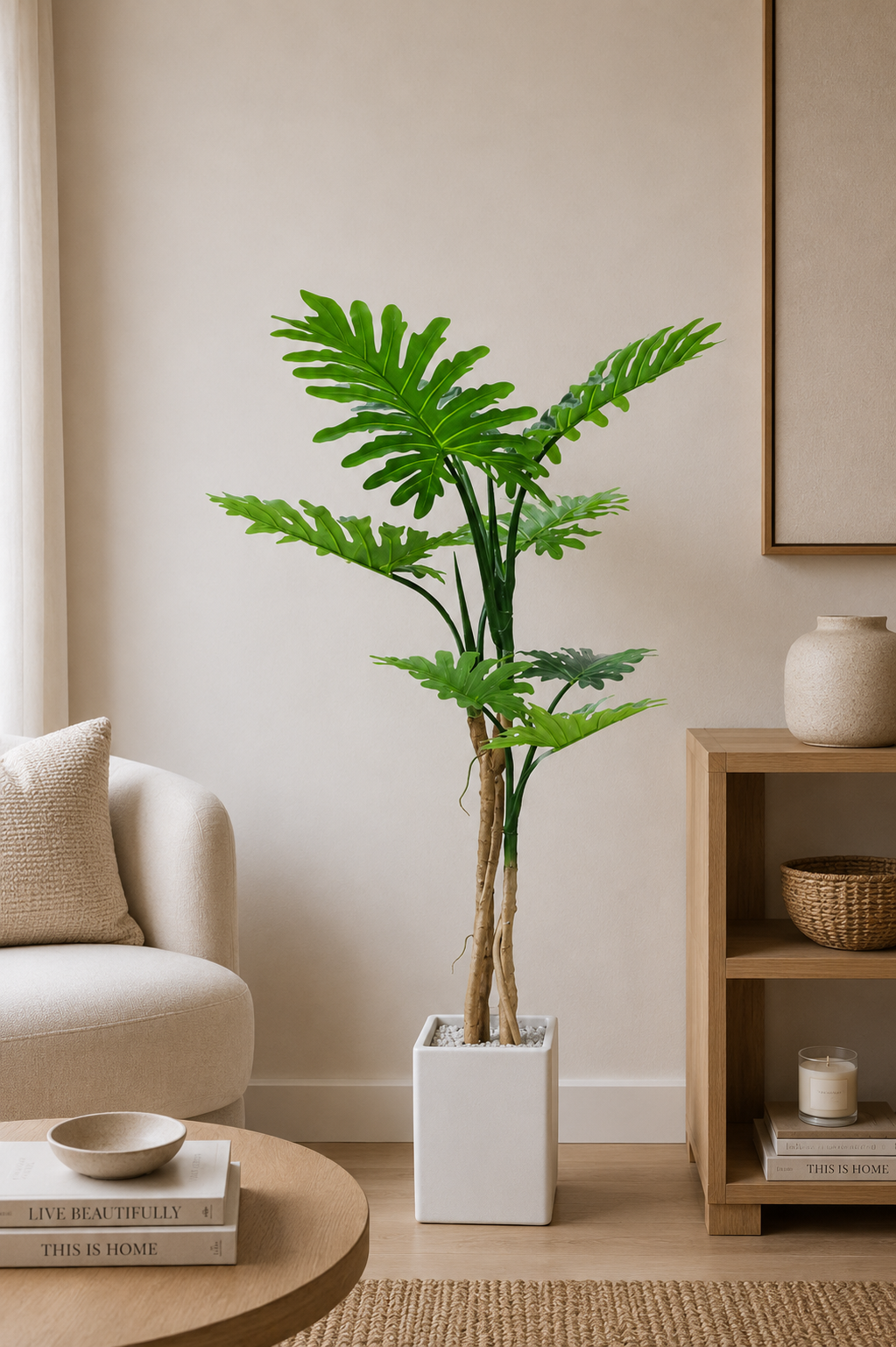 160 cm kunstplant Philodendron