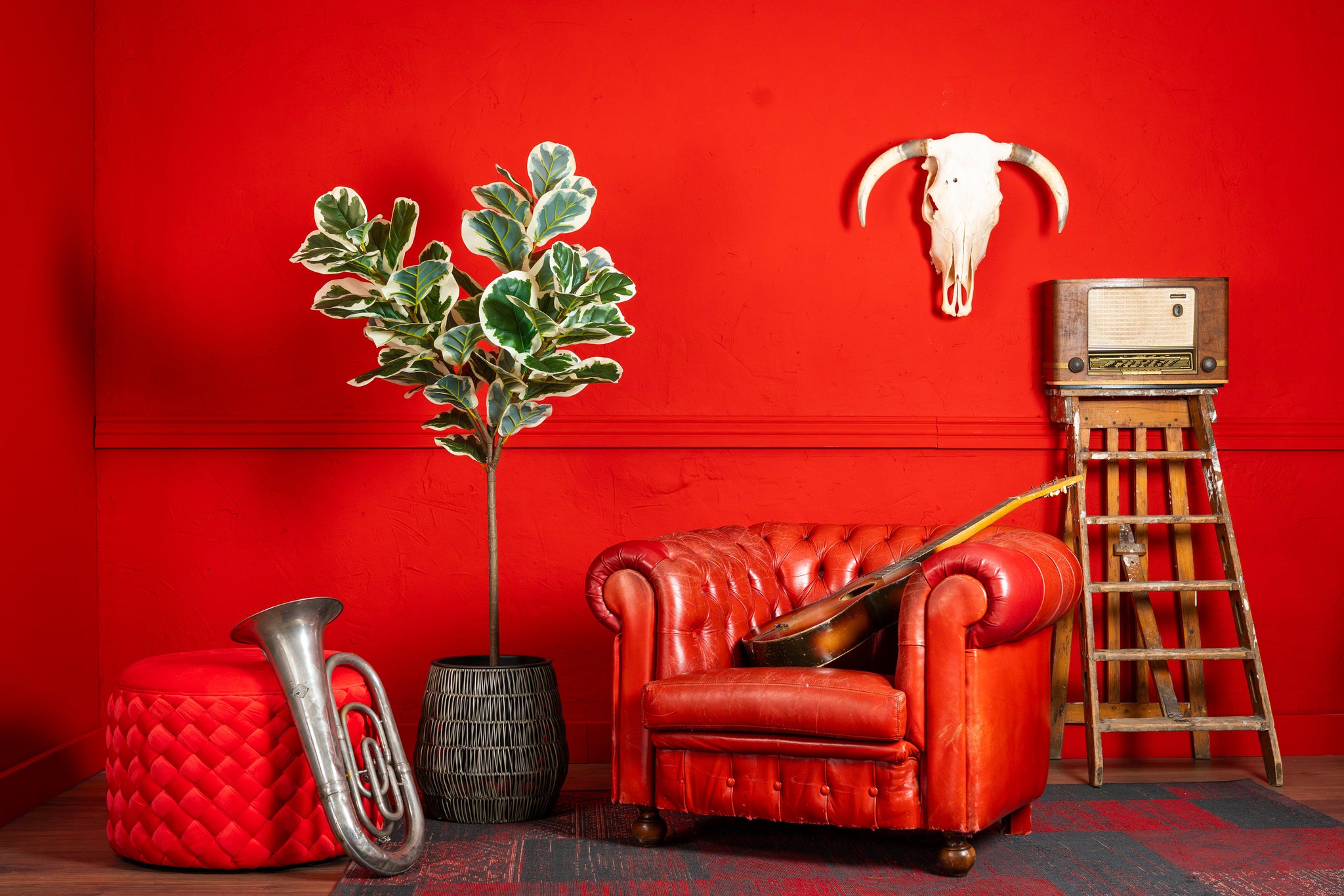 Kunstplant Ficus Lyrata Deluxe 160cm