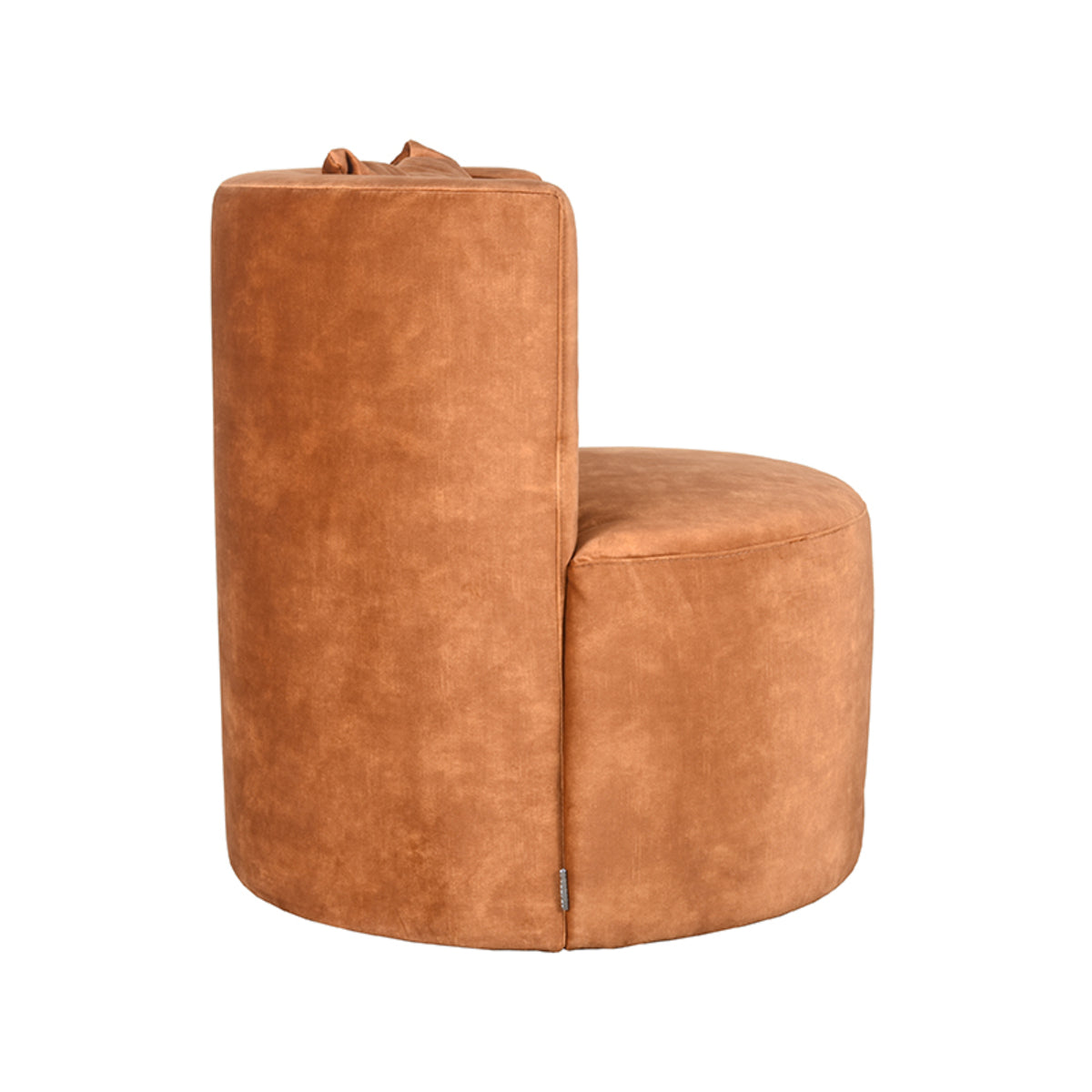 Fauteuil Evy - Oker - Velours