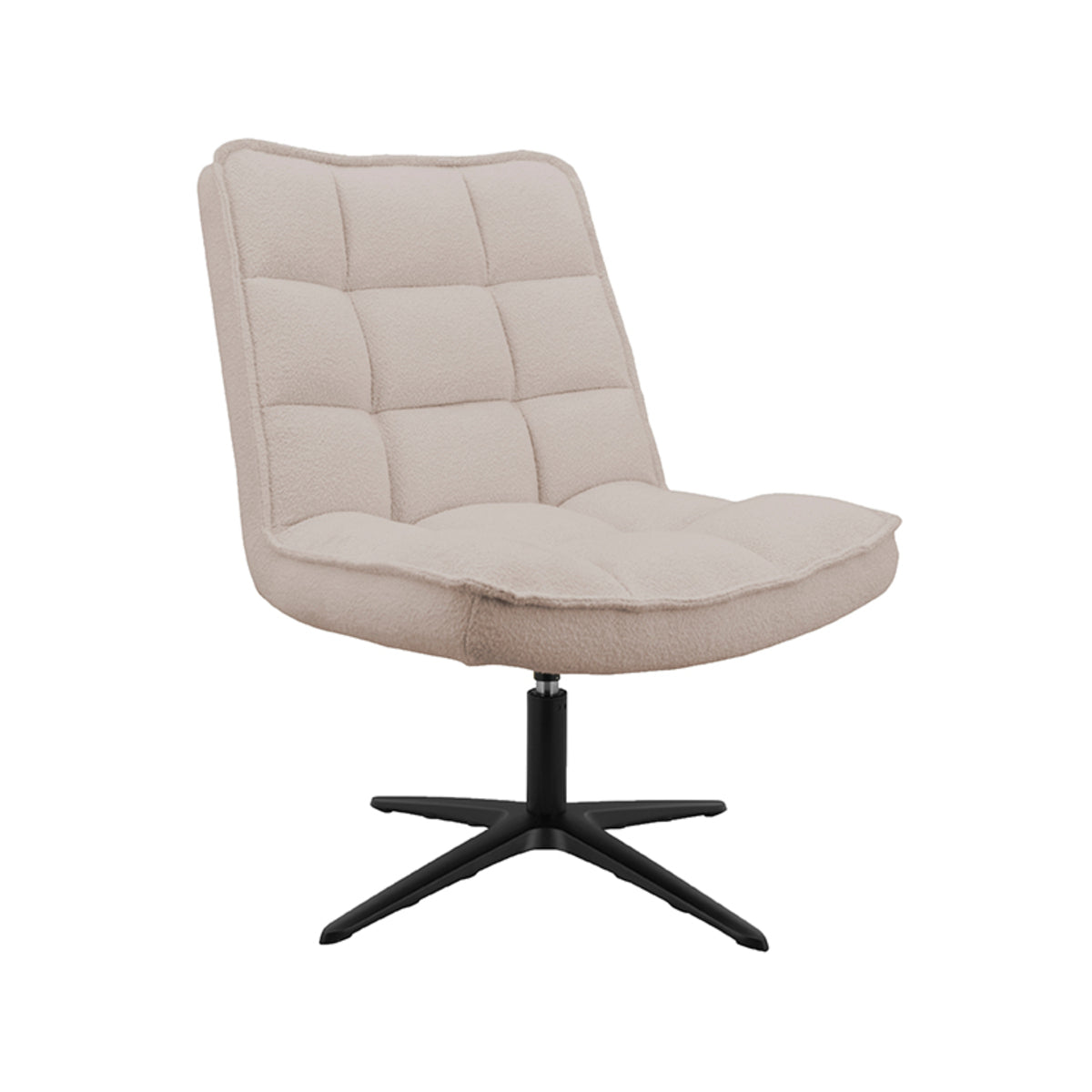 Fauteuil Vince - Naturel - Boucle