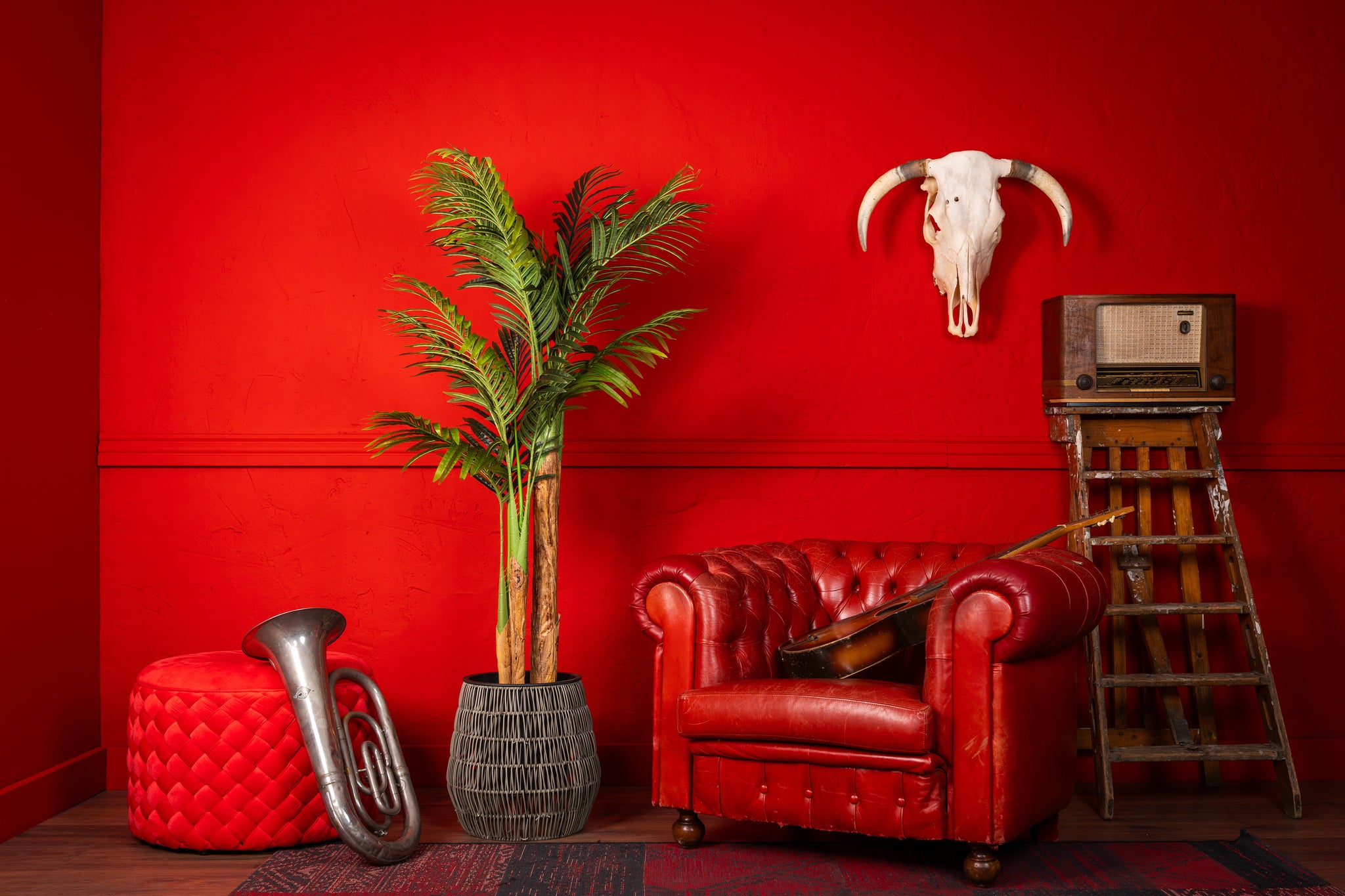 Kentia palm kunstplant 170 cm - Tropisch design voor binnen