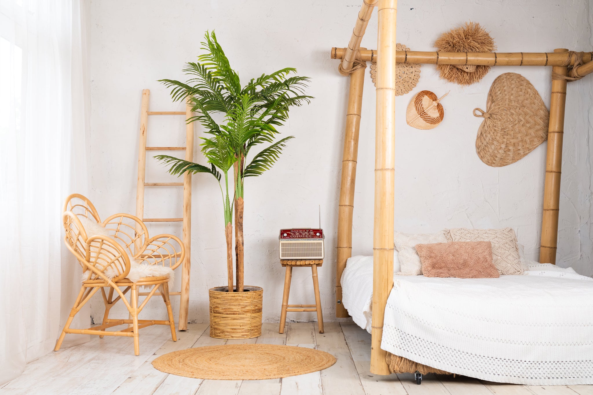 Kentia palm kunstplant 190 cm - Tropisch design voor binnen