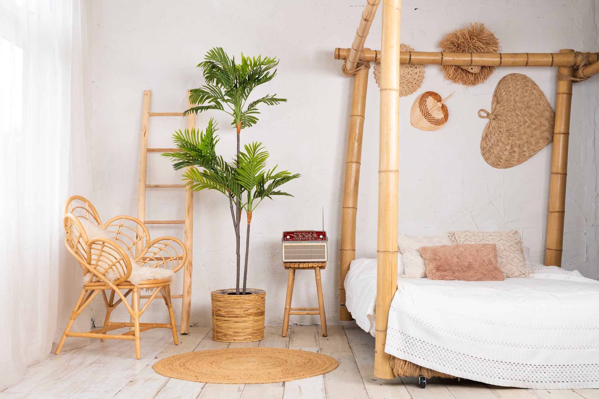 Tropische mini palm kunstplant 170 cm