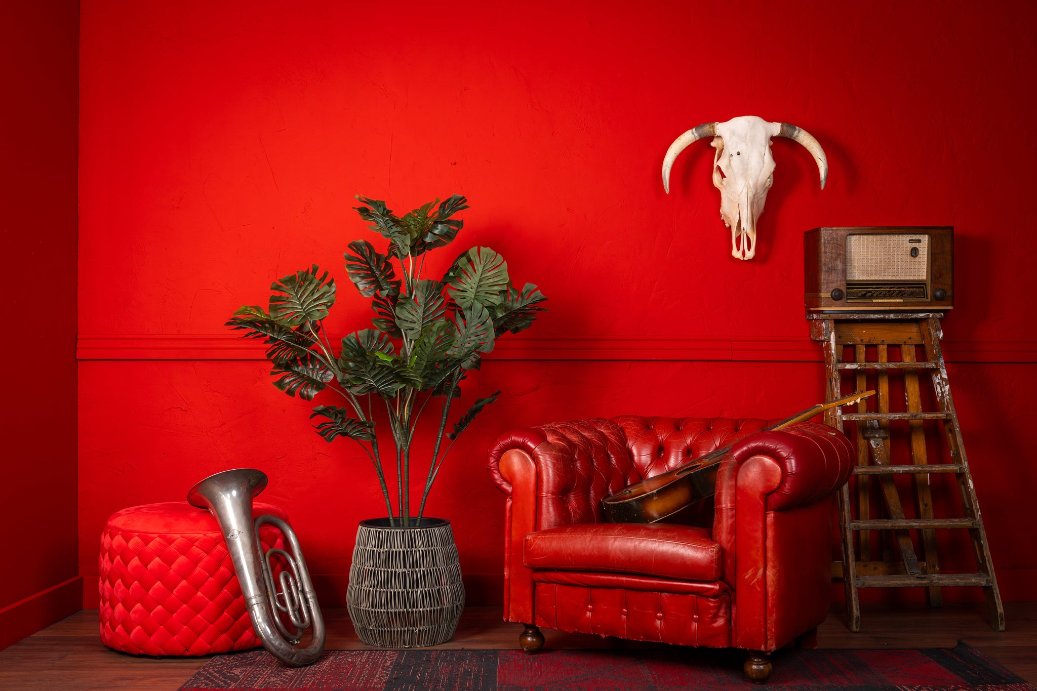 Monstera kunstplant 140 cm - Tropisch Zuid-Amerika