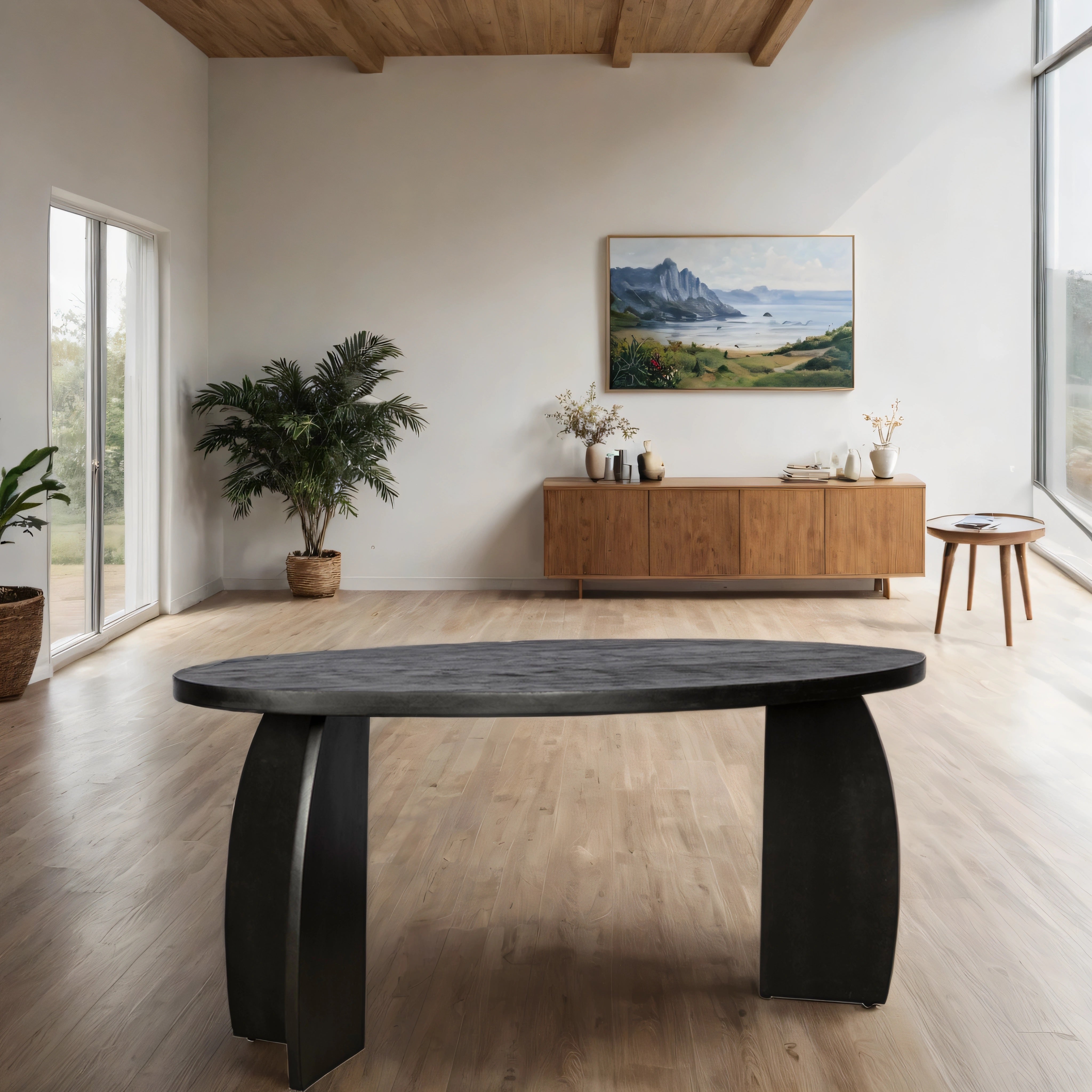 Japandi onderstel - Zwart – Mangohout