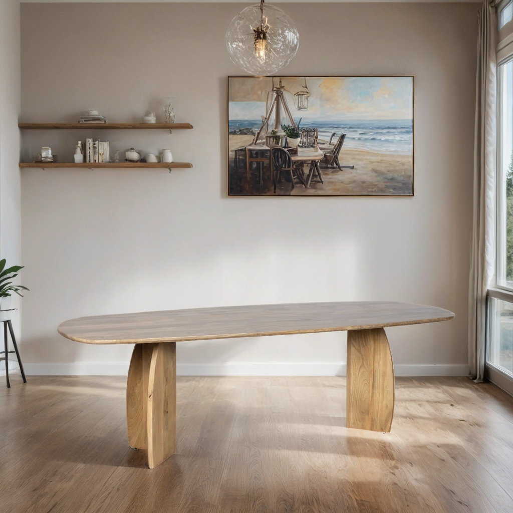 Japandi onderstel - Naturel – Mangohout