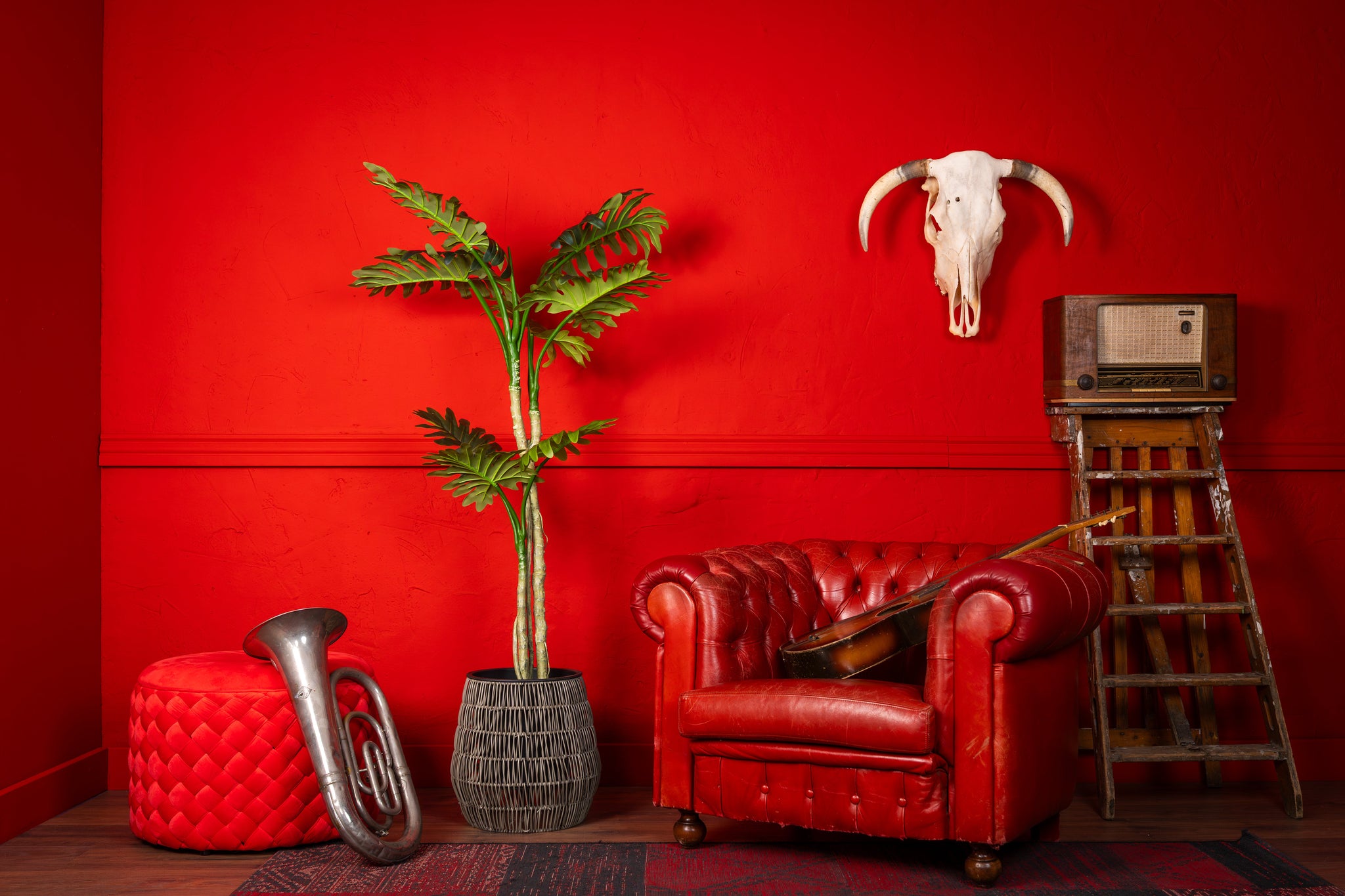 160 cm kunstplant Philodendron