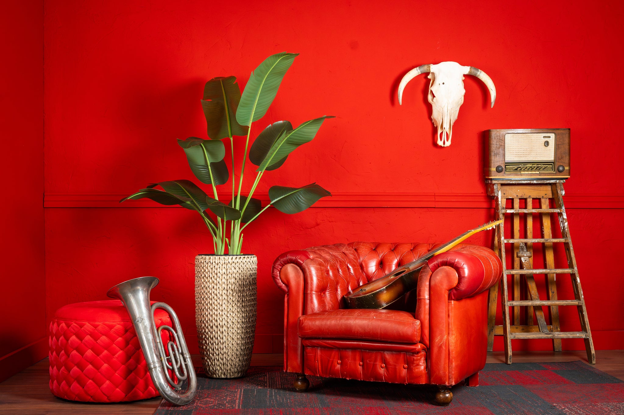 Kunstplant Strelitzia 150 cm real touch