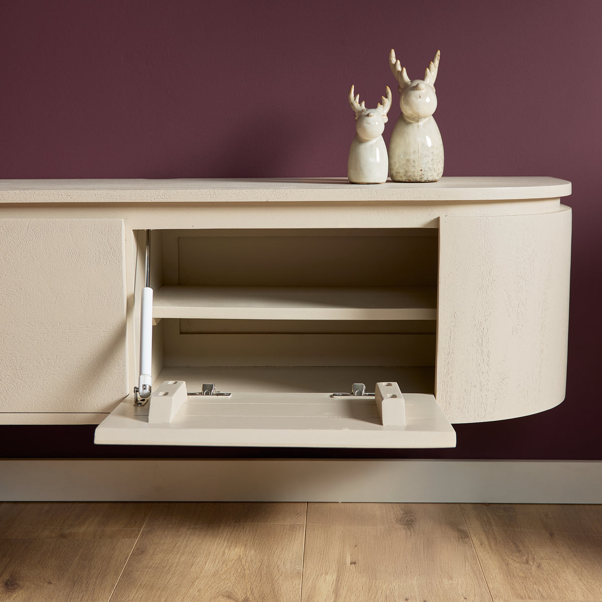 Zwevend tv meubel Ambiance Naturel | 120 cm