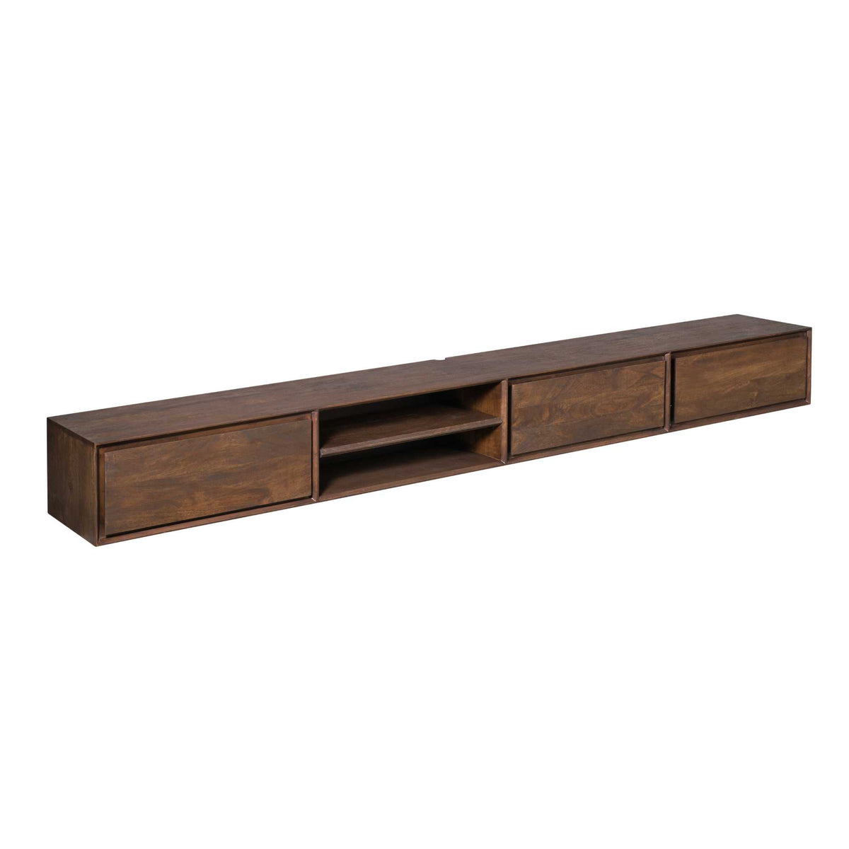 Zwevend tv meubel Ambiance Brown | 240 cm