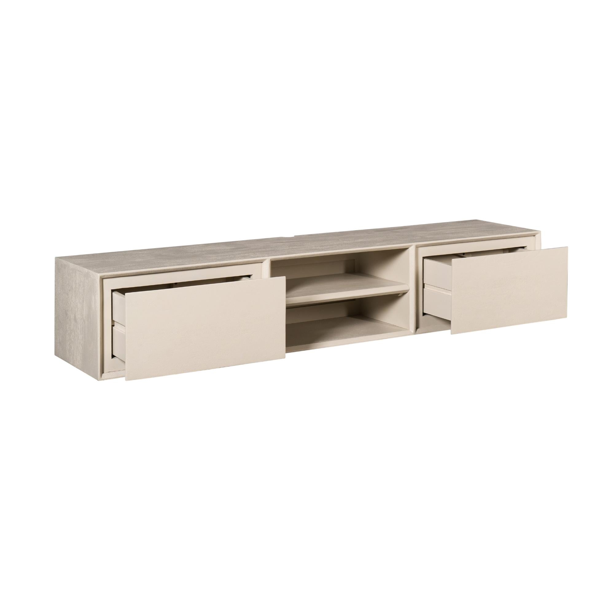 Zwevend tv meubel Ambiance Sand | 160 cm