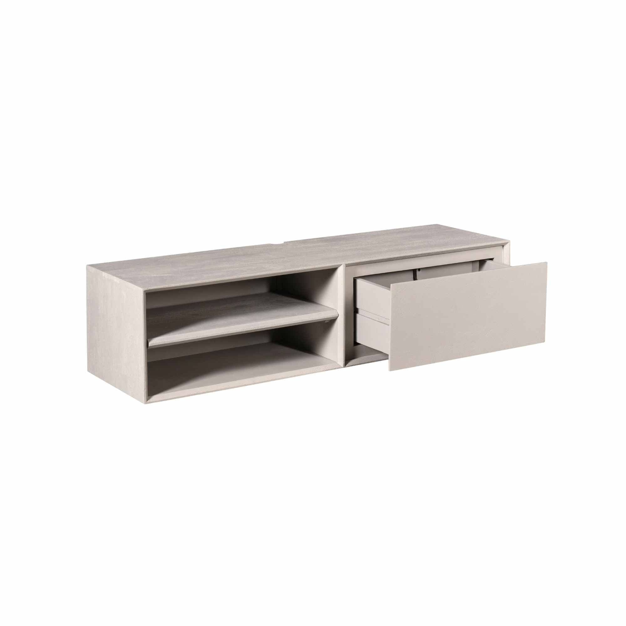Zwevend tv meubel Ambiance Taupe | 120 cm