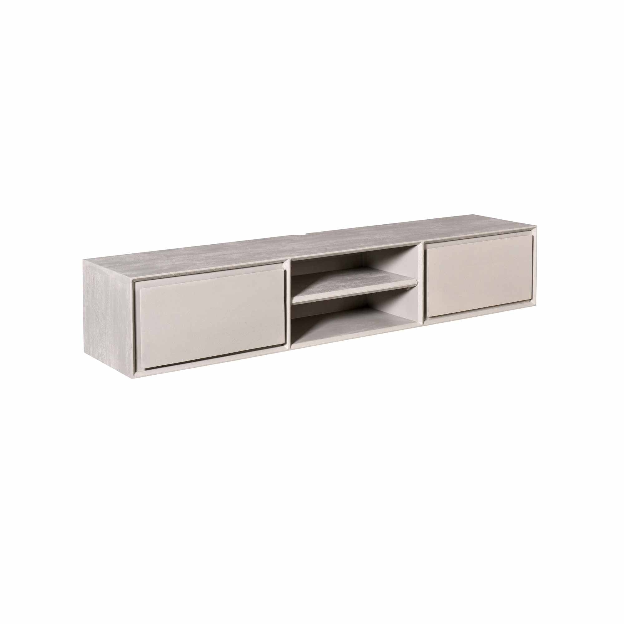 Zwevend tv meubel Ambiance Taupe | 160 cm