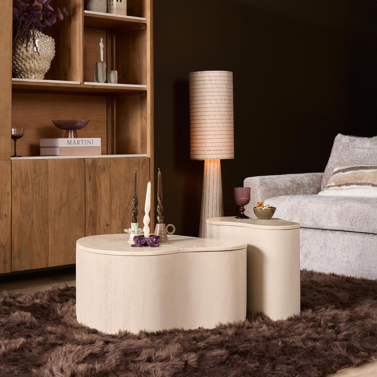 Salontafel Lovi | 50 cm | Sand
