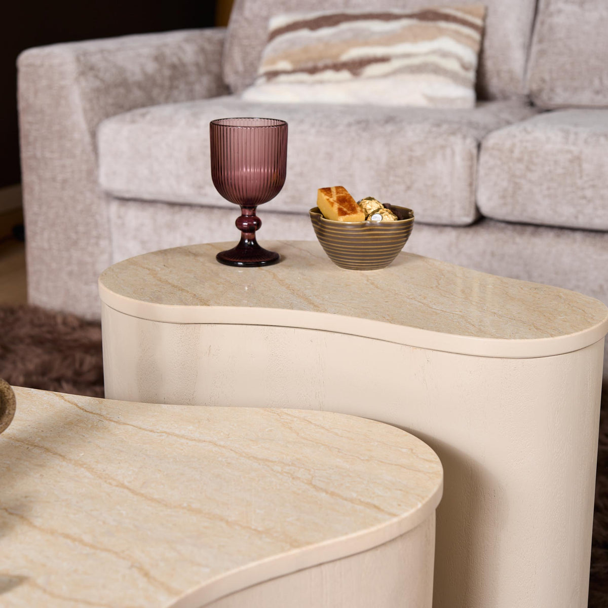 Salontafel Lovi | 50 cm | Sand