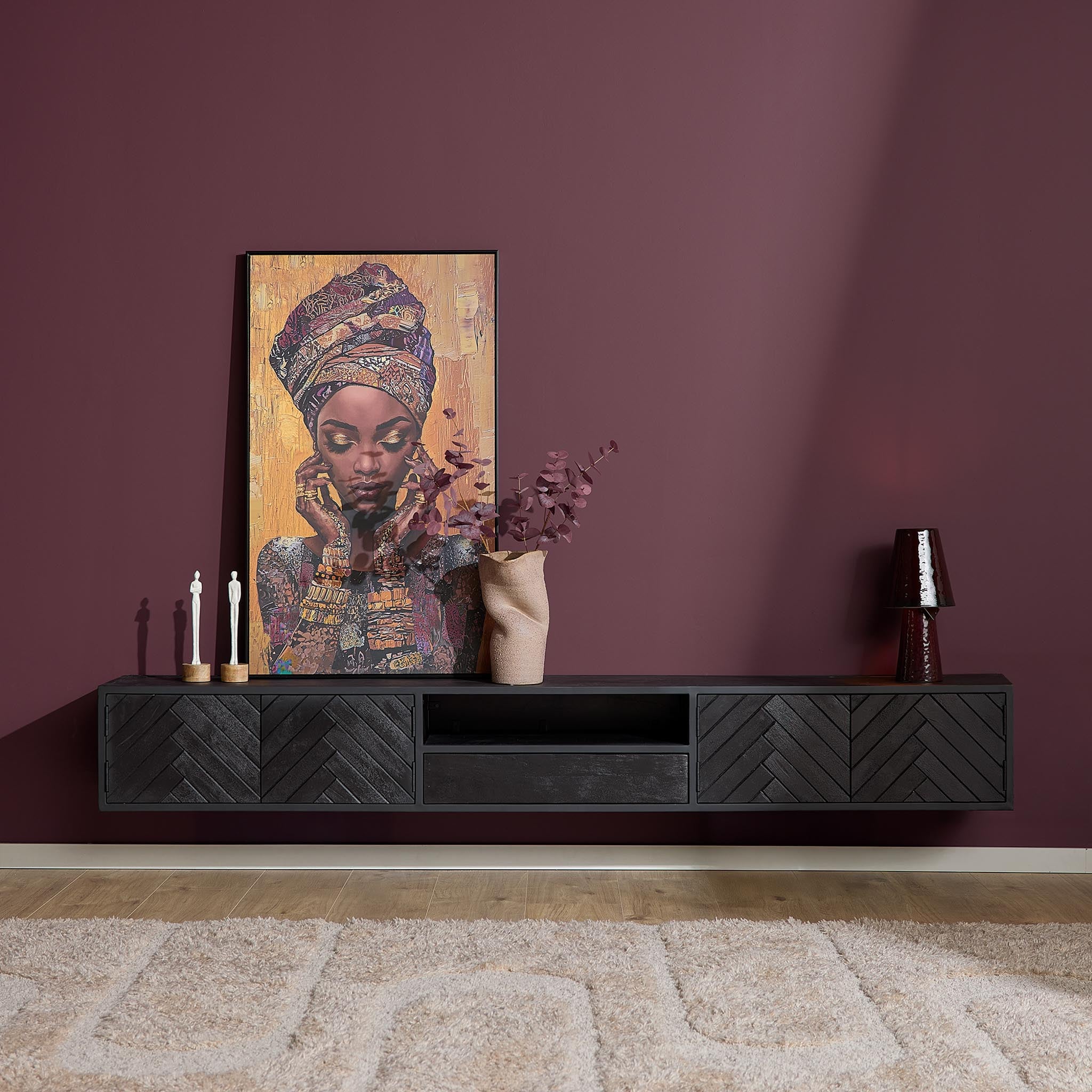 Zwevend tv meubel New York | 200 cm