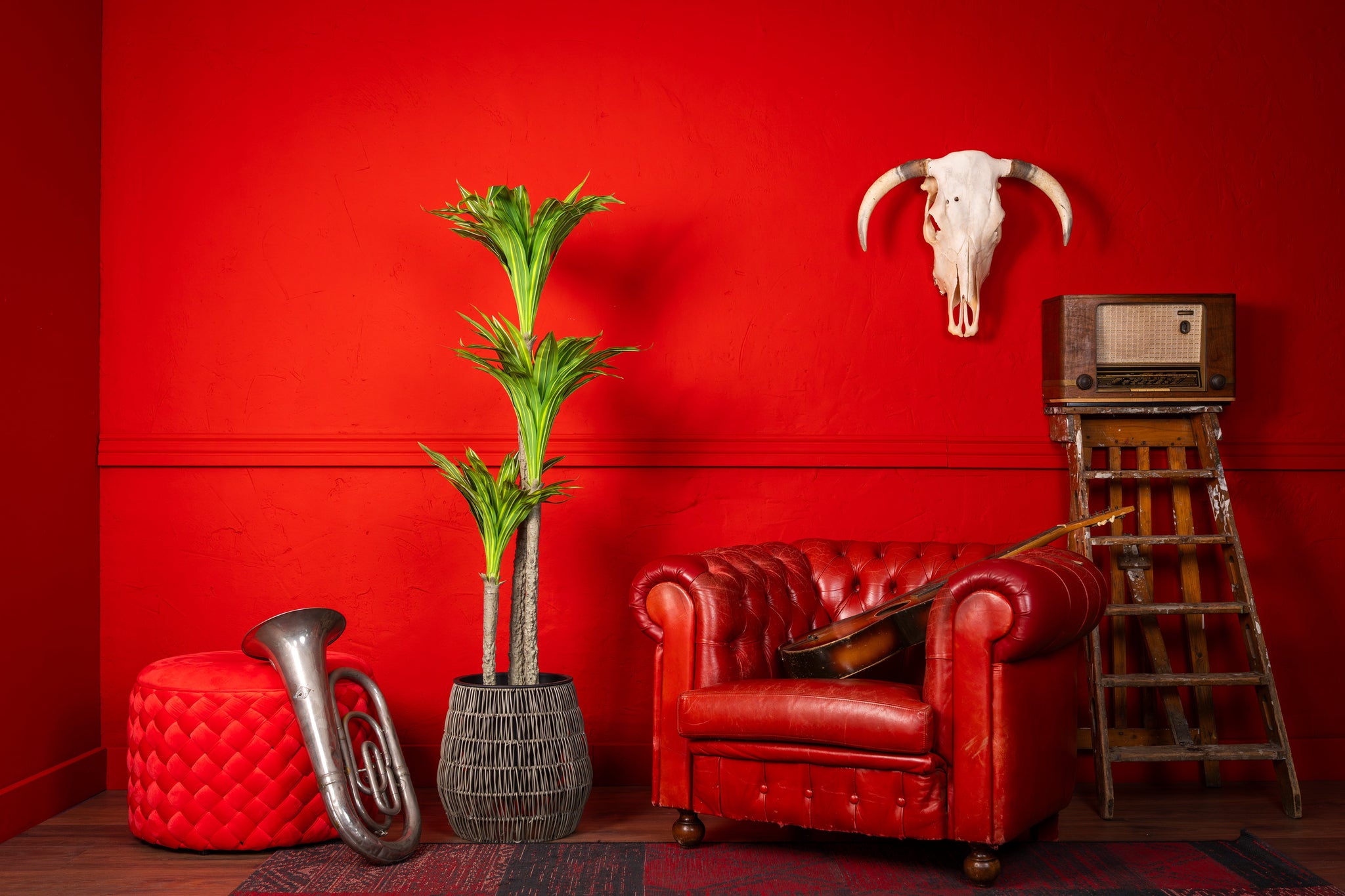 Kunstplant Yucca 140 cm - Robuuste uitstraling