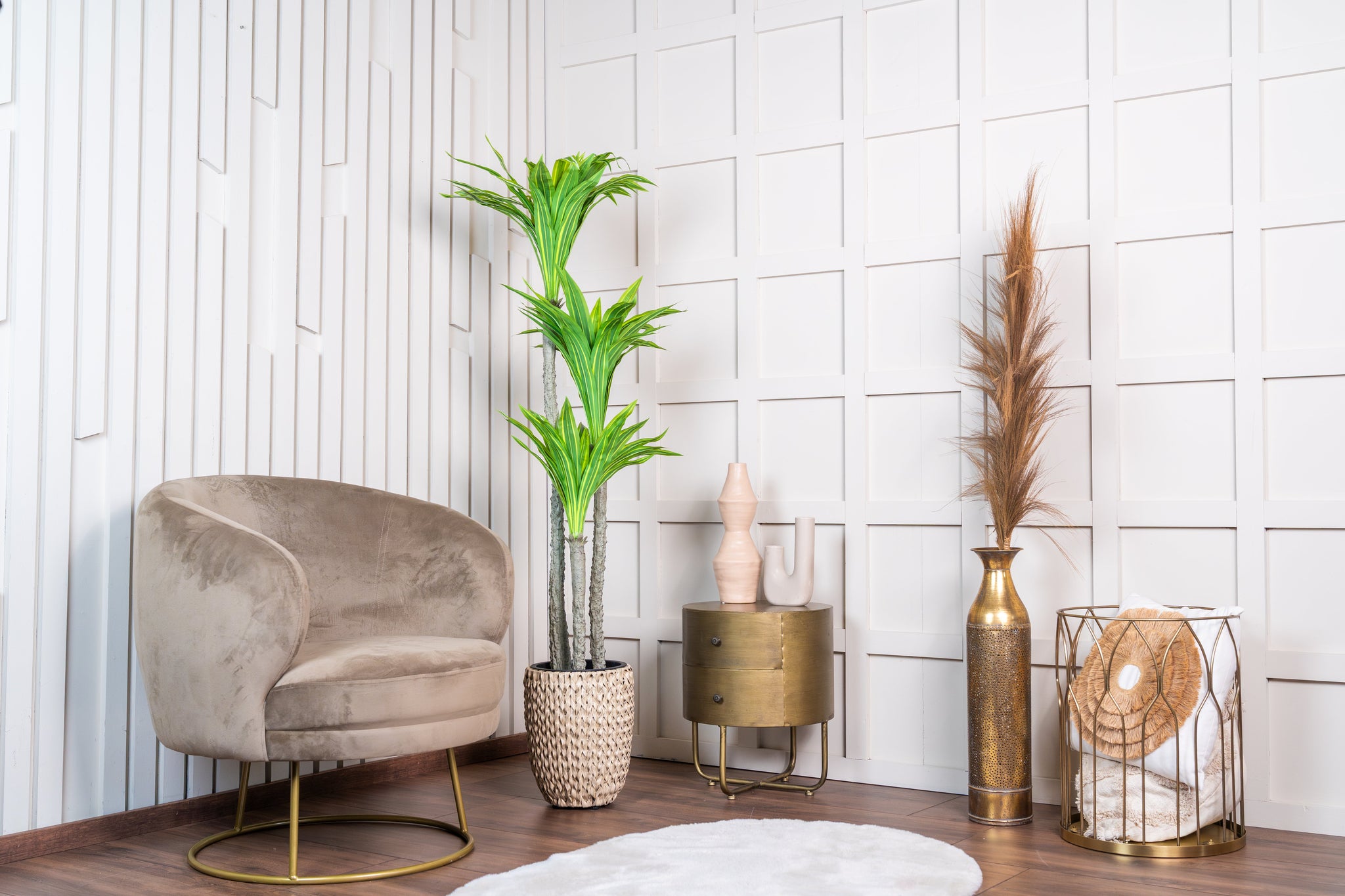 Kunstplant Yucca 140 cm - Robuuste uitstraling