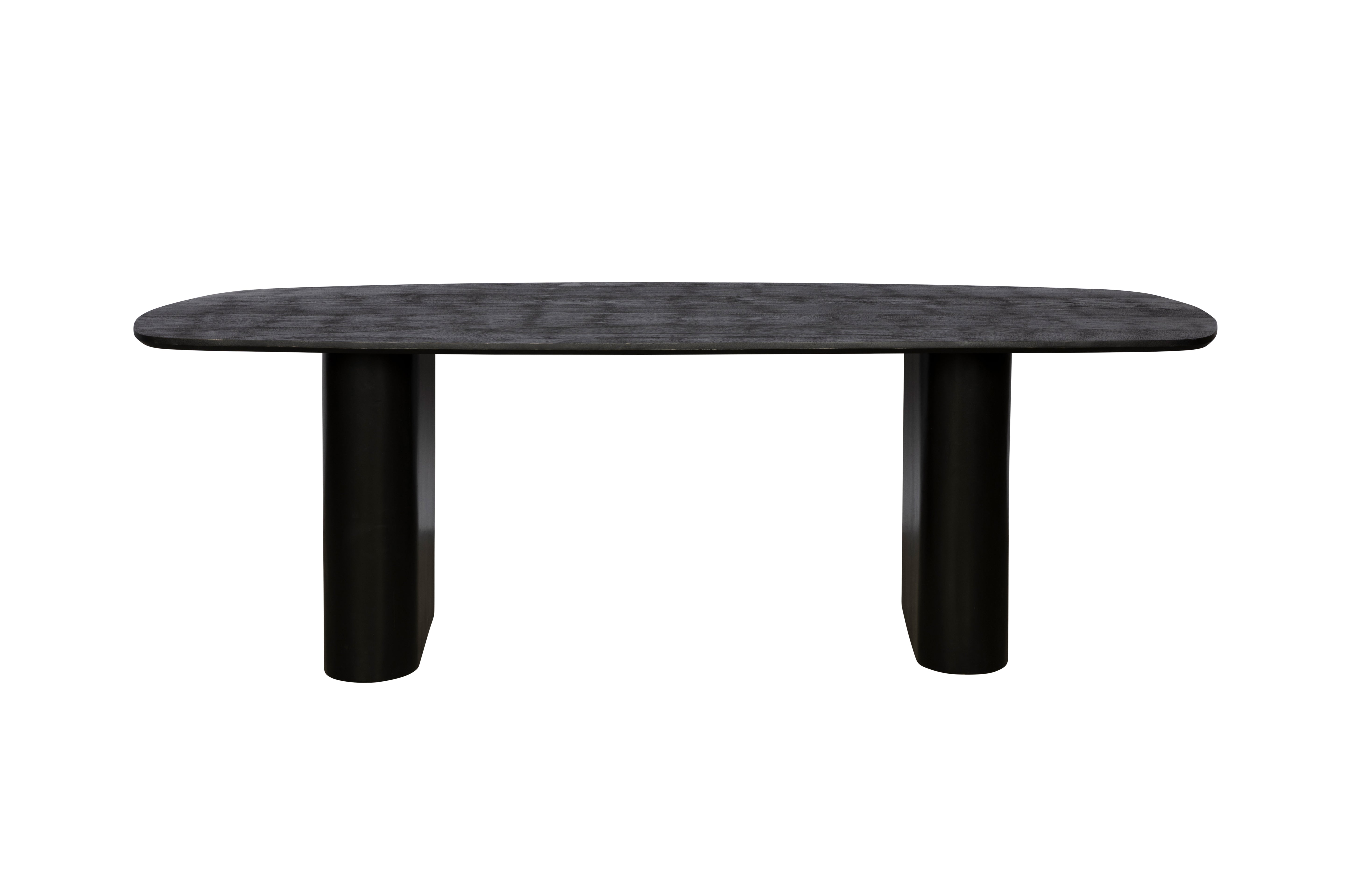 Deens Ovaal Kookpoot – 160 cm – Zwart – Mangohout