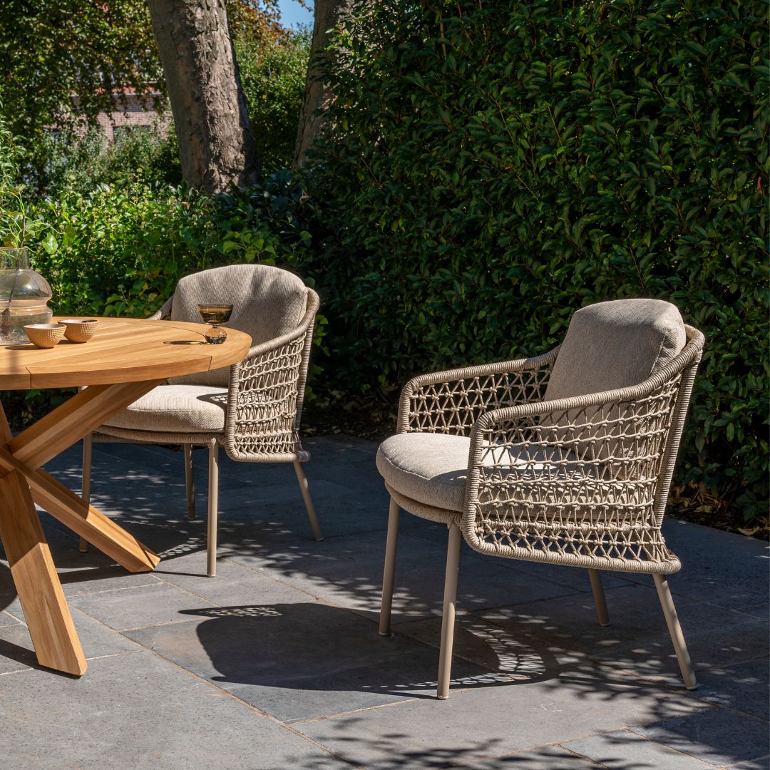 4Seasons Outdoor - Puccini Tuin stoel Latte