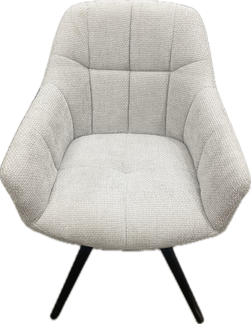 Stoel Beauty Lichtgrijs – Draaibare Eetkamerstoel