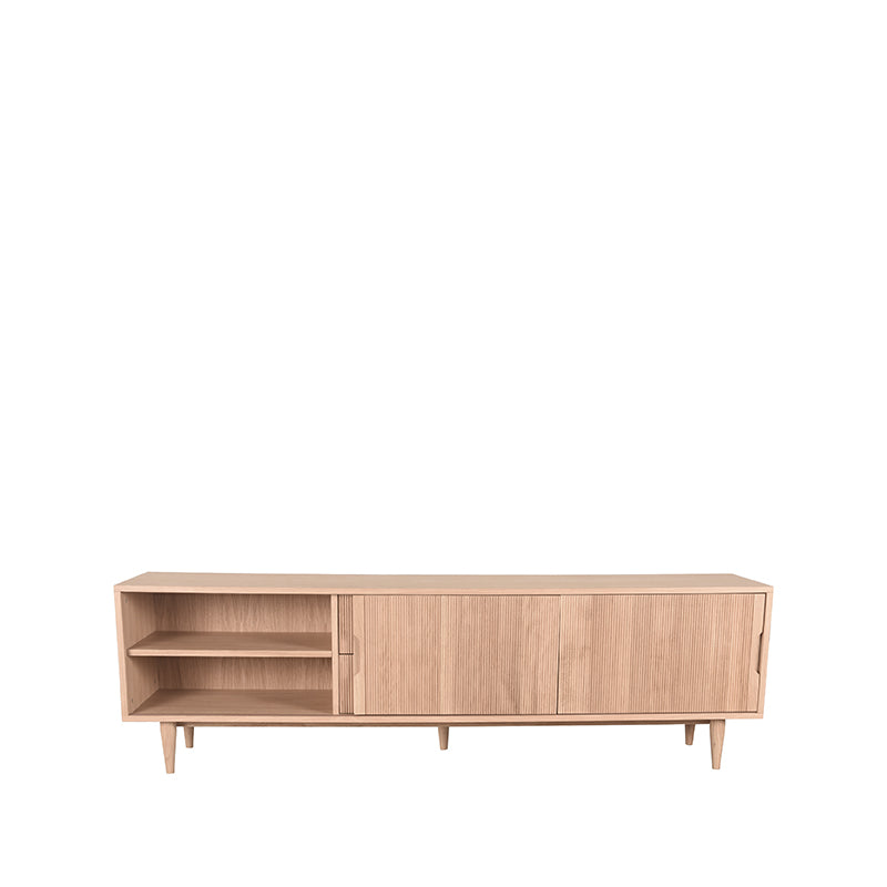 Tv-Meubel Jule - Naturel - eikenfineer - 200cm