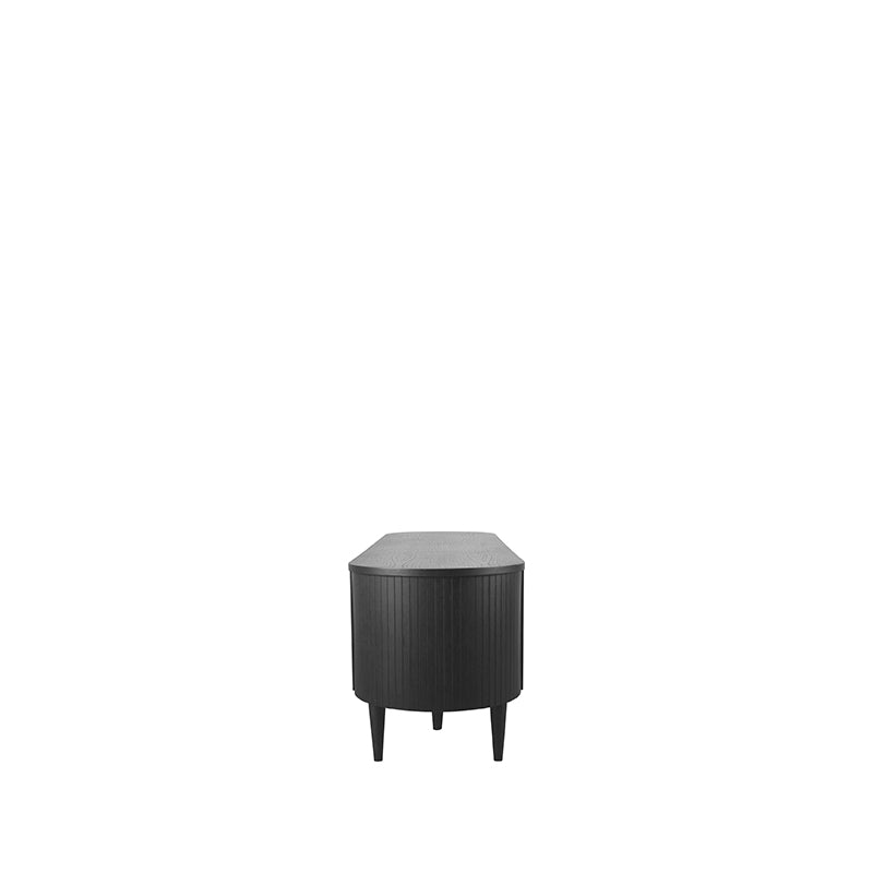 Tv-Meubel Oliva - Eikenhout - Zwart - 180 cm